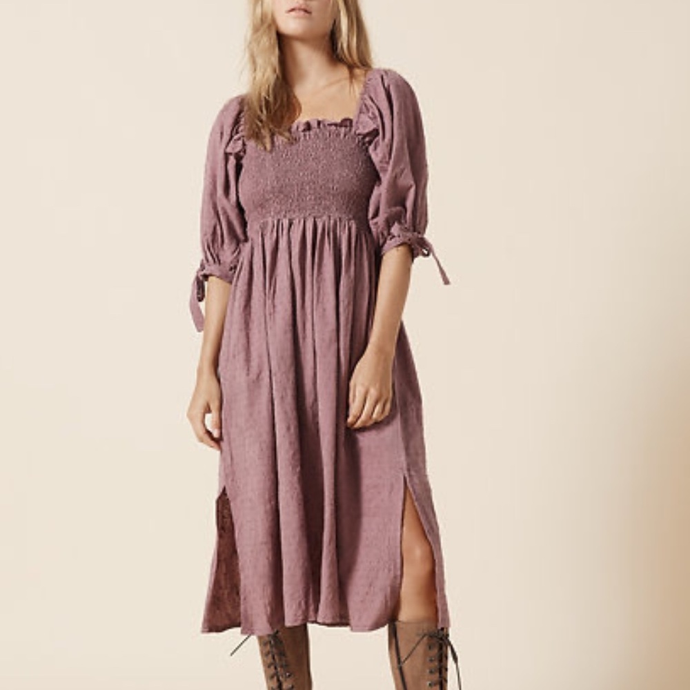 Opia Byron Bay Azure Dress Midi XS/S Magnolia